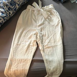 Cream colored business pants